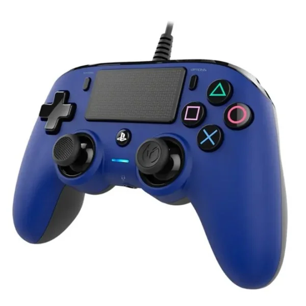 Nacon - Wired Compact Controller for PlayStation 4 - Blue